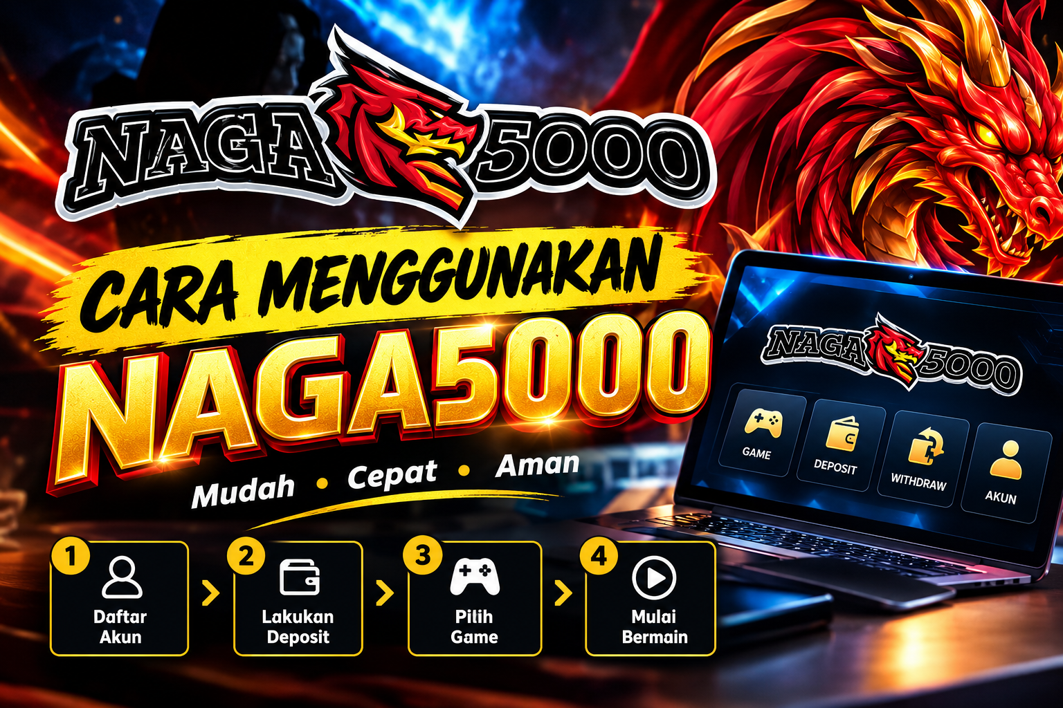 cara menggunakan NAGA5000