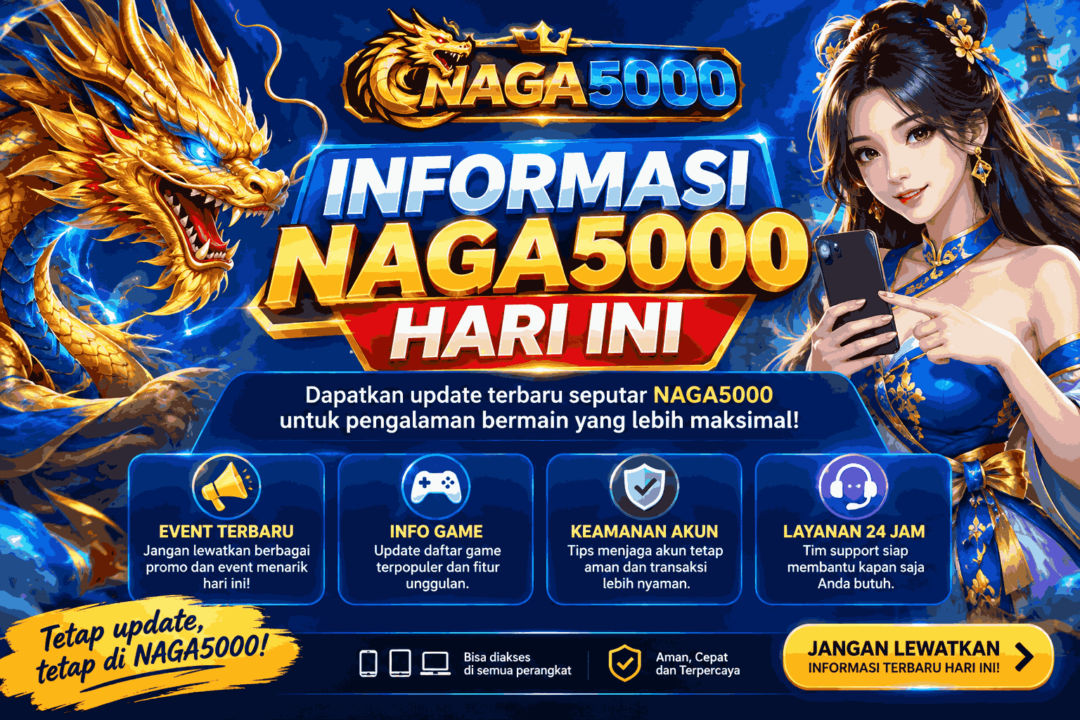 Informasi NAGA5000 Hari Ini